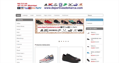 Desktop Screenshot of deportivasdemarca.es